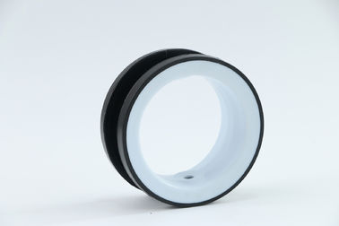 ウエファーのタイプ座席蝶弁の高性能PTFE + FKMの物質的な注文色