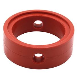 FKM/FPMの蝶バルブ シートはタイプ赤い色の耐久の小さいトルク フランジを付けたようになりました