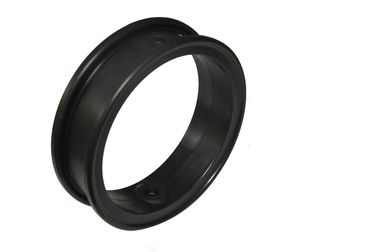 高い化学安定性のゴム製バルブ シートのLeakproofnessの丸型の黒色