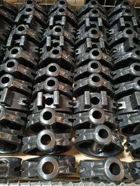 EPDM/NBRのゴム製くさびのフラッパーのバルブ シート、弾力性のあるつけられていたゲートの蝶バルブ シート